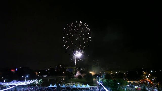 Салют на День города Одинцово 2017 смотреть онлайн