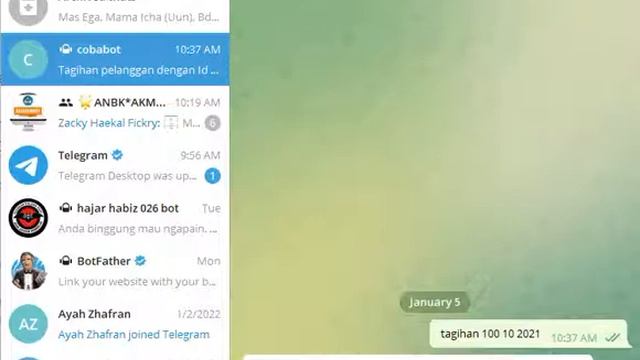 bot telegram dengan mysql смотреть онлайн