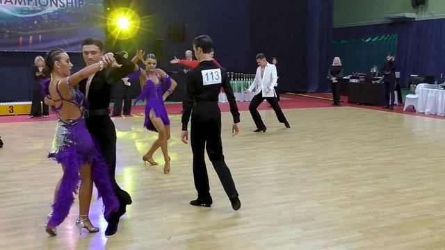 Пасодобль / Молодежь-1 (до 19 лет) Латина (Open) - Чемпионат БФТ 2023 спортивные бальные танцы смотреть онлайн