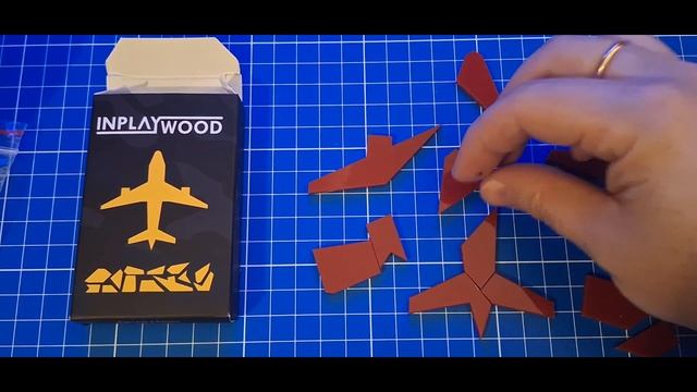INPLAYWOOD Сложи Боинг из 13 деталей (Fold the Boeing out of 13 parts) смотреть онлайн