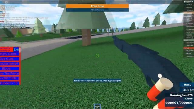 Roblox Prison Life hack 2 смотреть онлайн