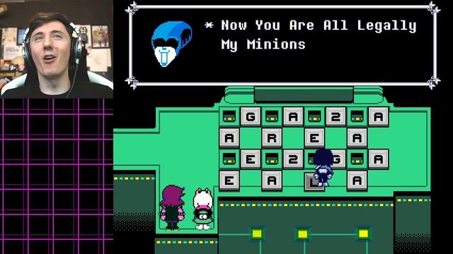 WE MEET THE QUEEN OF CYBER FIELD... Deltarune Chapter 2 Part 2 смотреть онлайн