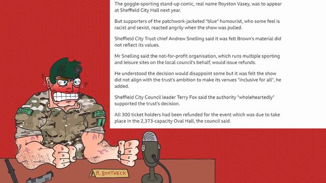 Roy 'Chubby' Brown Cancelled by Sheffield Gestapo смотреть онлайн