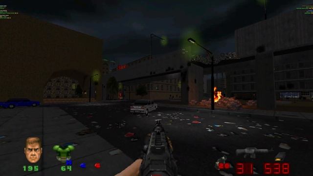 Brutal Doom v21 Extermination Day 5 Players Dead Streets Quick Demon Extermination Survial Gore смотреть онлайн