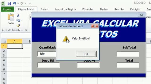 Excel VBA Calcular Descontos смотреть онлайн