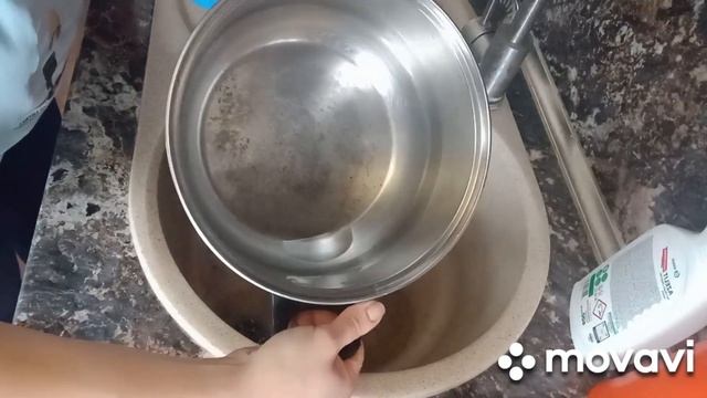 Как быстро отчистить пригоревшую кастрюлю??? смотреть онлайн