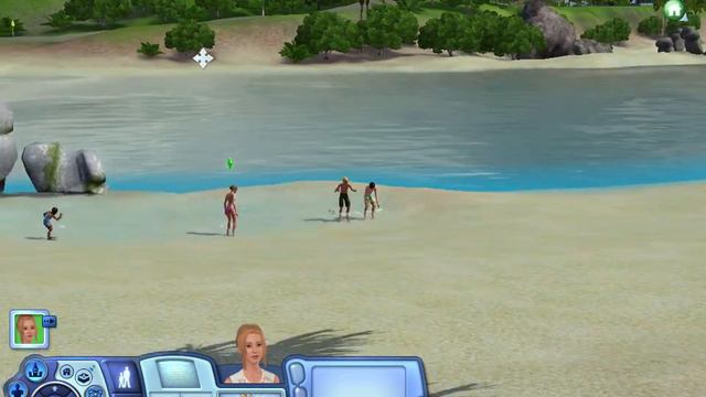 Играем в sims 3 ( Райские острова ) #2 смотреть онлайн