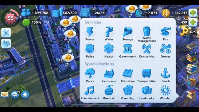 Simcity Build It Ep. 93: Omega Landmark & Visiting New Khemet!
