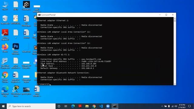 How To Find IP Address On Laptop Pc Windows 7 8 10 | What Is My IP Address Check смотреть онлайн