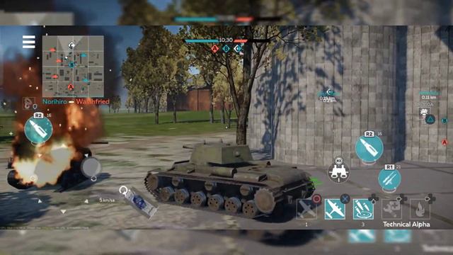 Warthunder Mobile with PS4 controller смотреть онлайн