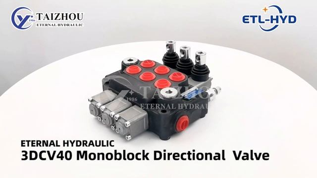 3DCV40 Monoblock Directional Valve - Eternal Hydraulic смотреть онлайн