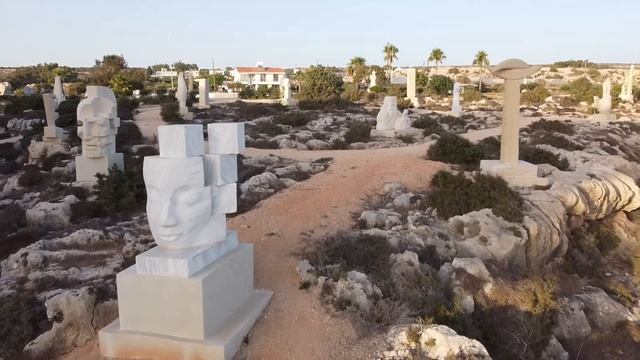Парк скульптур в Айя-Напе / Sculpture park in Ayia Napa смотреть онлайн