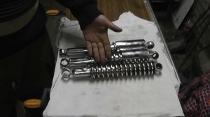 Мопед АльфА-про амортизаторы