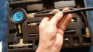 манометр для замера давления топлива инжекторов Автодело.