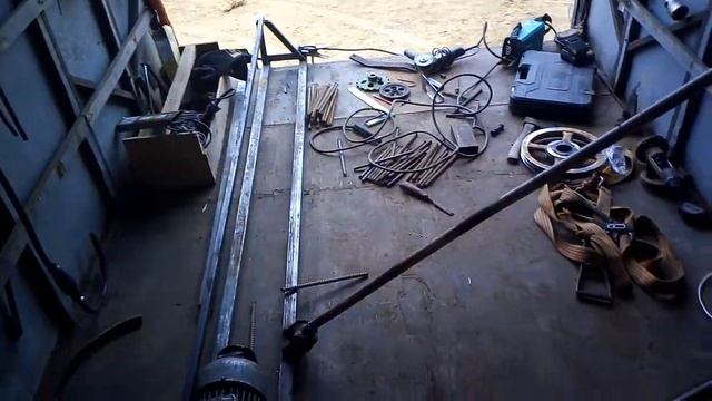 Виброрейка для бетона своими руками часть 1 смотреть онлайн