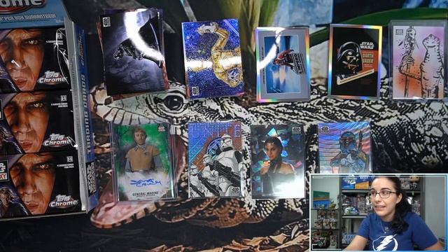 Who Is This Alien? ? | 2021 TOPPS STAR WARS CHROME GALAXY HOBBY BOX OPENING X2 FOR MICHAEL S.