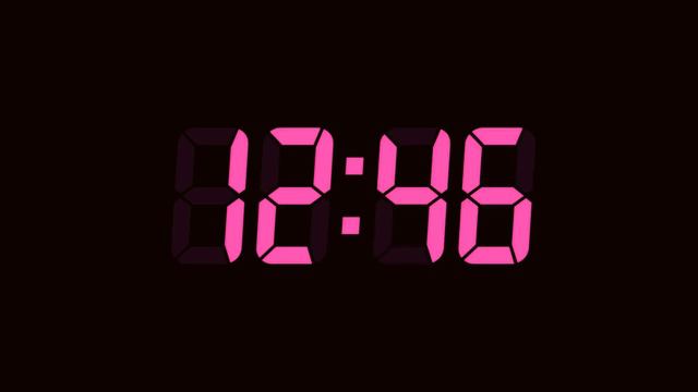 25 Second Digital Countdown Timer | Dark Background | Fuchsia Pink Text | No Sounds смотреть онлайн