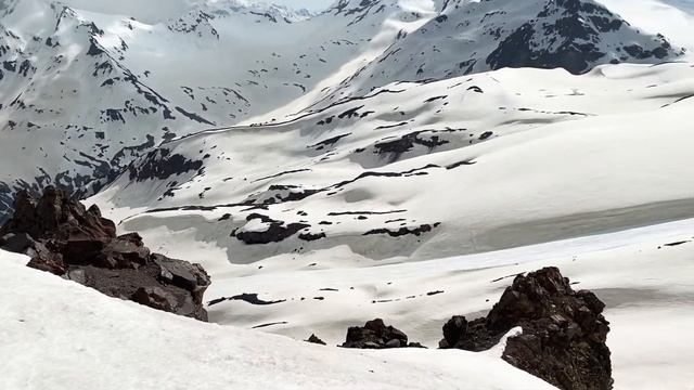 Виды с горы Эльбрус смотреть онлайн