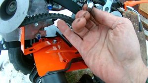 мотоблок патриот урал м или отчего рвутся ремни