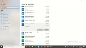 How To Uninstall WPS Office in Windows 10