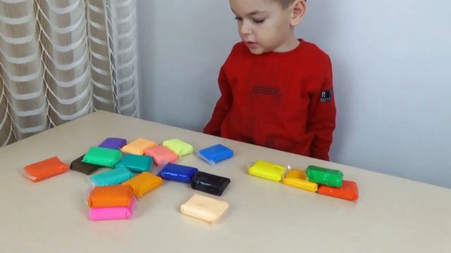 Учим цвета на английском языке с пластилином обучающее видео для детей смотреть онлайн