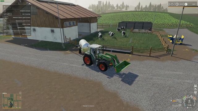 Farming Simulator 19, прохождение на русском, Фельсбрунн, #39 Преображение фермы смотреть онлайн