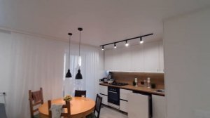 Освещение в кухне-гостиной