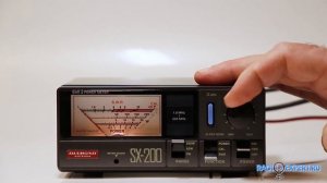 КСВ Ватт метр Diamond SX-200 - распаковка, включение, работа.