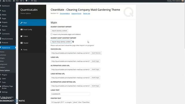 CleanMate Cleaning Company Maid Gardening WordPress Theme: Woocommerce integration смотреть онлайн