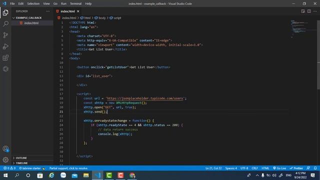3 - Cách sử dụng XMLHttpRequest gọi Api