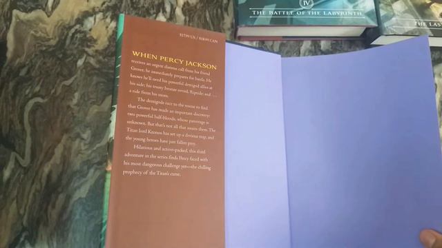 PERCY JACKSON and the Olympians hardcover box set/ RICK RIORDAN books/ Fantasy novels for children смотреть онлайн