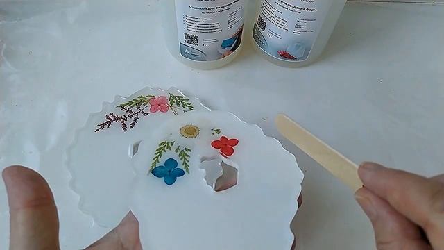 Палитра из эпоксидной смолы с силиконовой поверхностью смотреть онлайн