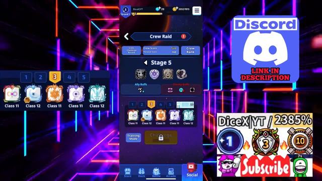 CREW RAID MODE @DiceX-1 - Random Dice