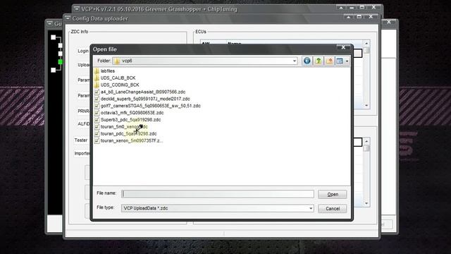 Afs Parametrization By Vag Can Pro