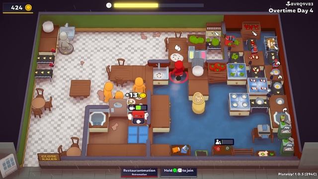 Automated Salad Assembly Line! | PlateUp! смотреть онлайн