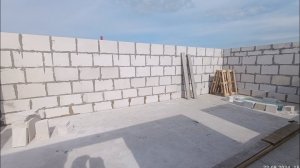 самому сделать гараж 9х6 за 4дня неспешно 12 кубов пеноблоков сложить аккуратно и ювелирно без суеты