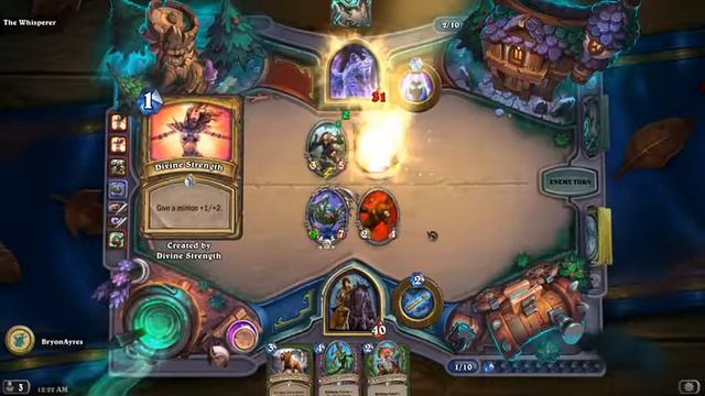 Houndmaster Shaw VS The Whisperer: Hearthstone witchwood смотреть онлайн