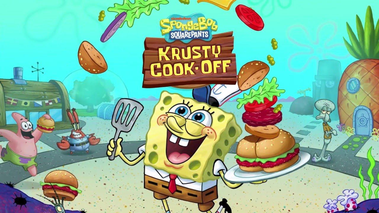 Губка Боб: Кулинарный поединок (SpongeBob Krusty Cook-Off) обзор – Android/iOS GamePlay HD смотреть онлайн
