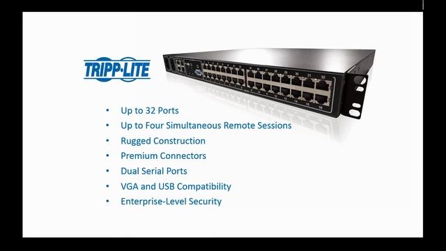 Tripp Lite NetCommander Multi User Cat5 IP KVM Switches смотреть онлайн