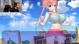50 FOOT TALL CHEERLEADER VS GIANTESS BUNNYGIRL!!!!! | Time Tenshi 2 Part 21