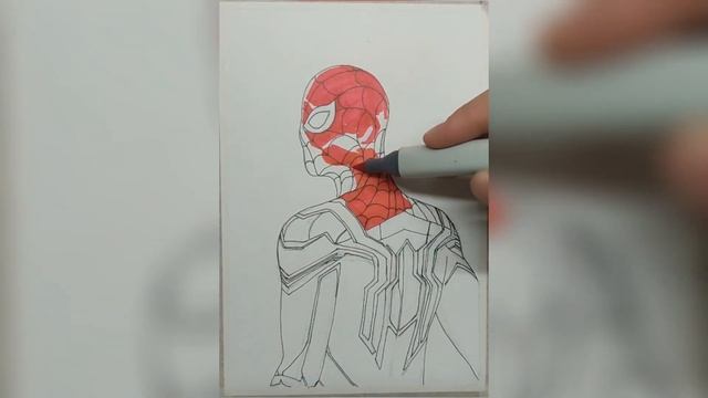 Как нарисовать человека паука "Нет пути домой" / How to Draw Spiderman "No Way Home" смотреть онлайн