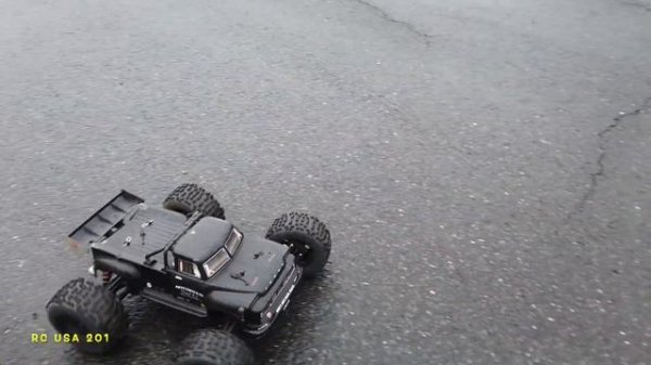 Arrma Notorious 6s Speed run STOCK system How fast can it go?