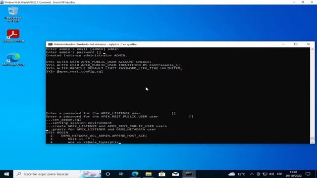 Instalación de Oracle Database XE 21c - Oracle APEX 22.1 - ORDS 21.4.3 sobre Windows10 x64 смотреть онлайн