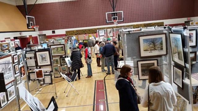 Artist Merrill Weber, 69th Annual Chadds Ford Art Sale and Show, March 16 and 17, 2018 смотреть онлайн