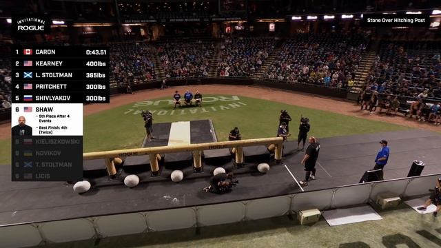 2021 Rogue Invitational - Strongman Event 5 - Stones Over Hitching Post смотреть онлайн