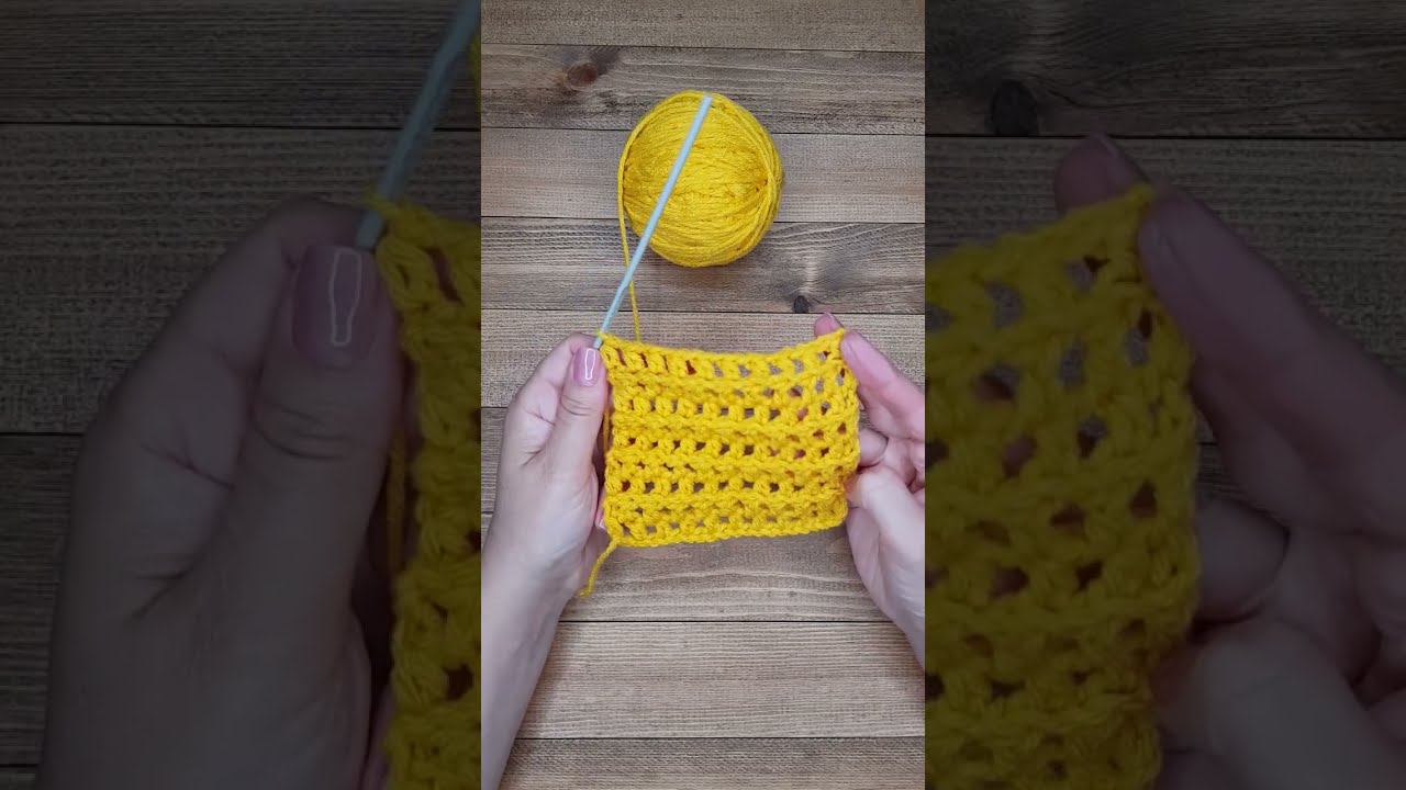 Amazing Openwork Crochet Pattern смотреть онлайн