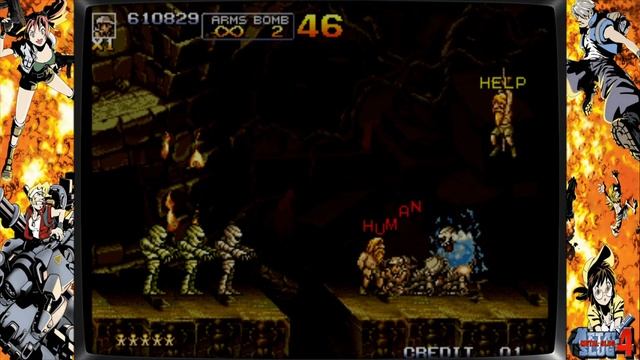 Metal Slug 4 | Arcade Gameplay | Playthrough | MAME смотреть онлайн