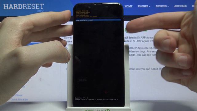 How to Hard Reset SHARP Aquos R2 – Use Recovery Mode смотреть онлайн