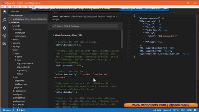 VSCode Settings смотреть онлайн
