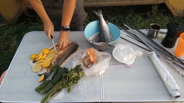 Горбуша на мангале смотреть онлайн